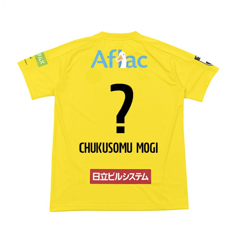 Danxen Kinder Yuto Chukusomu Mogi #0 Schwarz Gelb Heimtrikot Trikot 2025/26 T-Shirt