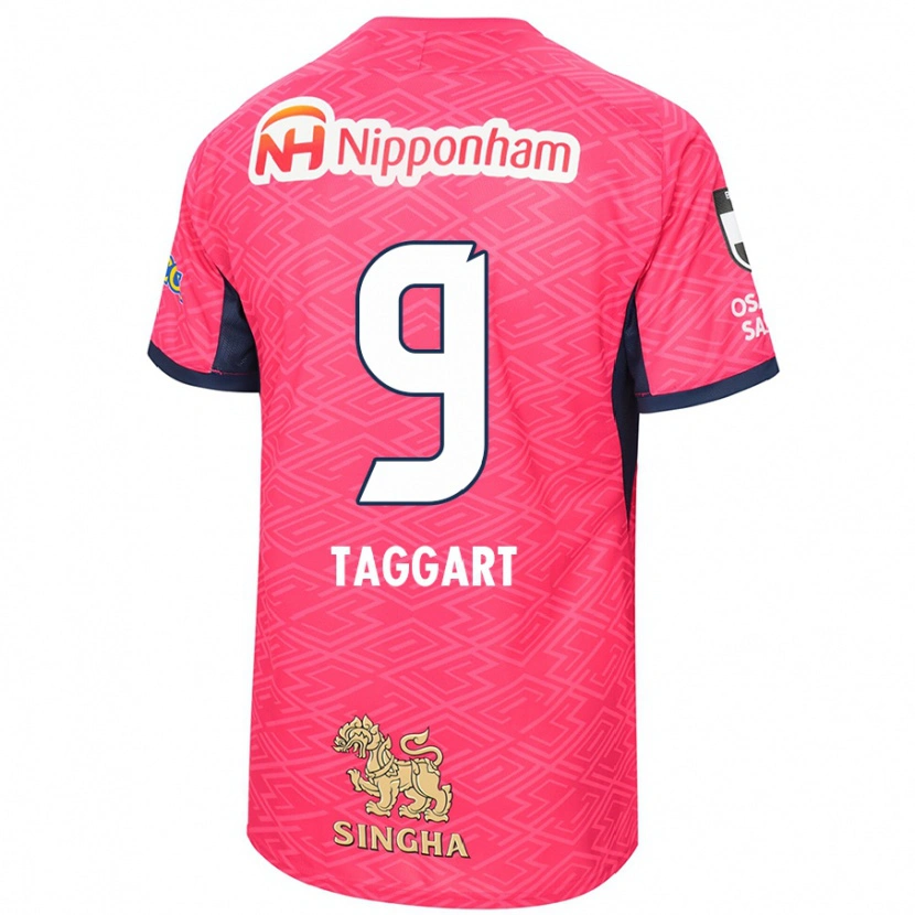 Danxen Kinder Adam Taggart #9 Sakura Rosa Weiß Heimtrikot Trikot 2025/26 T-Shirt