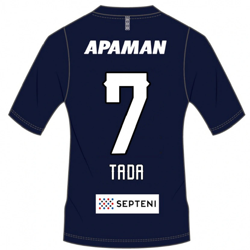Danxen Kinder Koya Tada #7 Königsblau Weiß Heimtrikot Trikot 2025/26 T-Shirt
