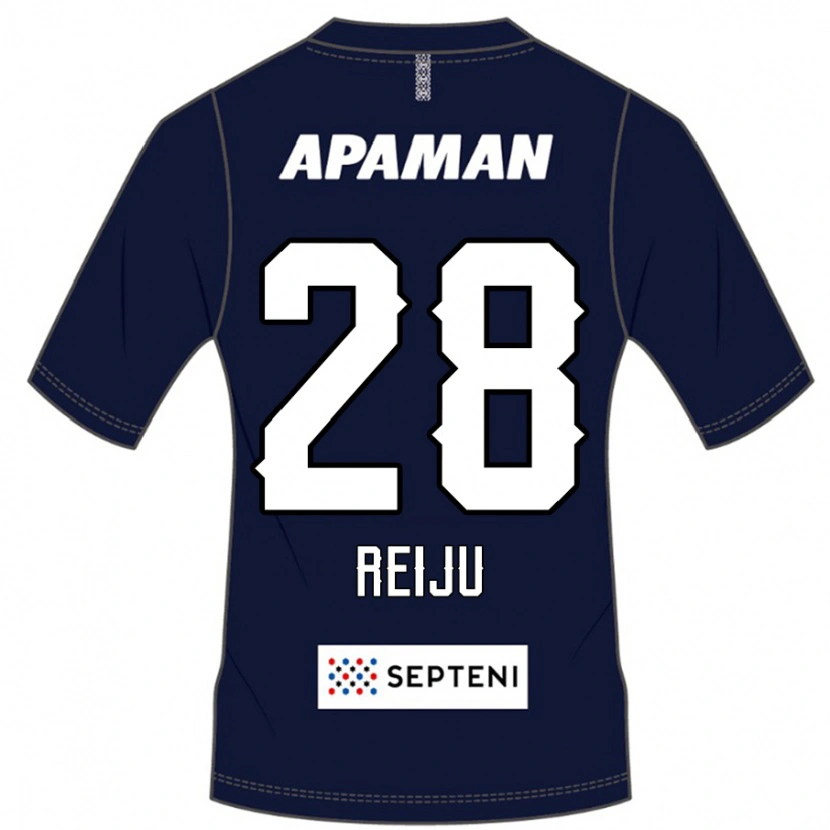 Danxen Kinder Reiju Tsuruno #28 Königsblau Weiß Heimtrikot Trikot 2025/26 T-Shirt
