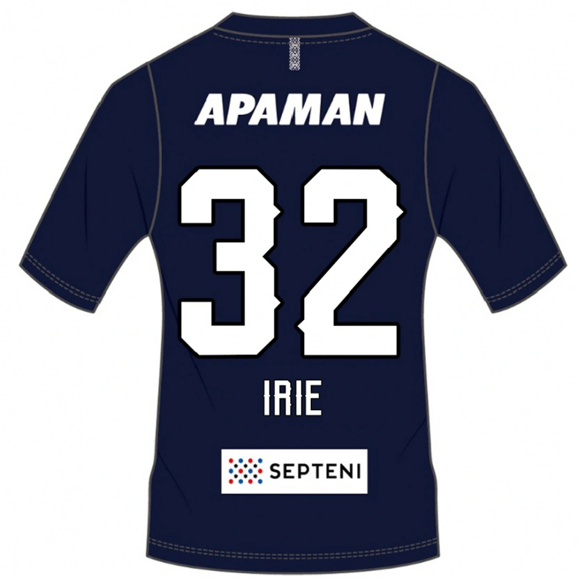Danxen Kinder Yujin Irie #32 Königsblau Weiß Heimtrikot Trikot 2025/26 T-Shirt