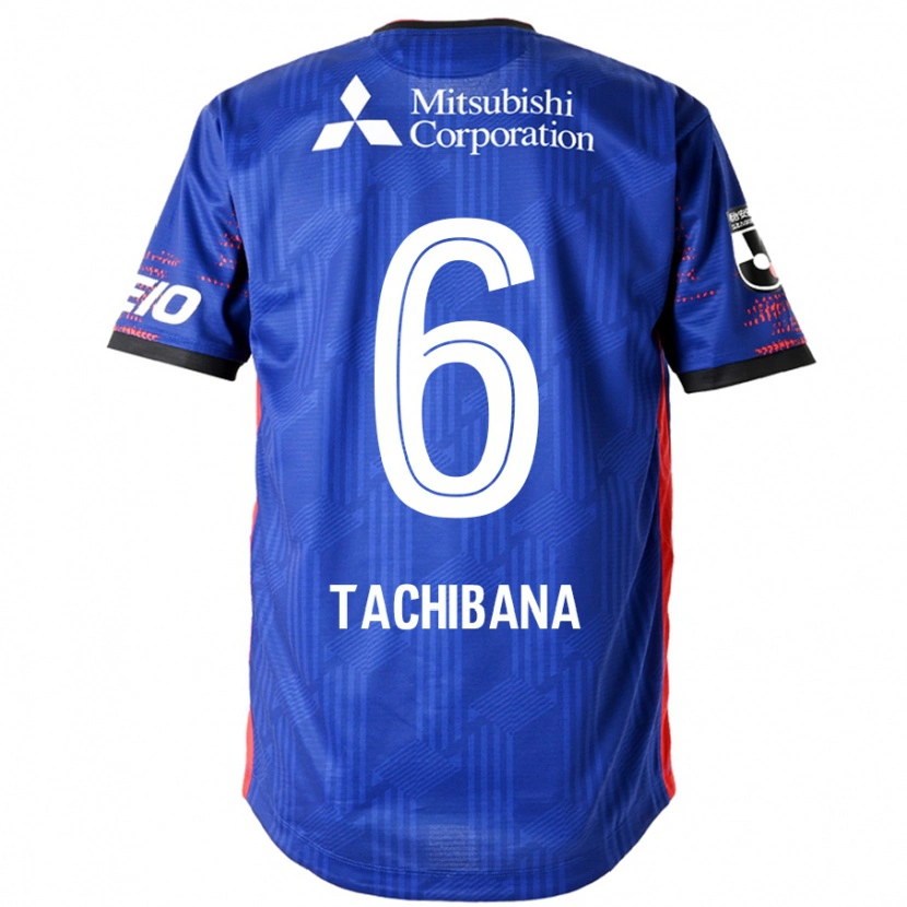 Danxen Kinder Keigo Tachibana #6 Königsblau Weiß Heimtrikot Trikot 2025/26 T-Shirt