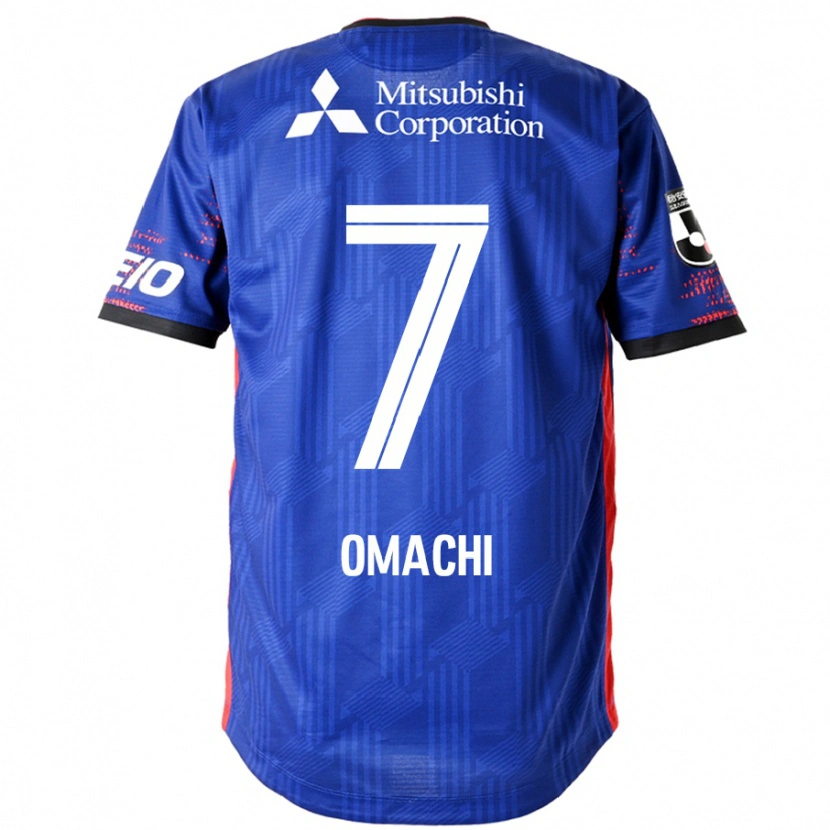 Danxen Kinder Hyugo Omachi #7 Königsblau Weiß Heimtrikot Trikot 2025/26 T-Shirt