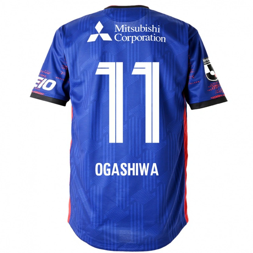 Danxen Kinder Tsuyoshi Ogashiwa #11 Königsblau Weiß Heimtrikot Trikot 2025/26 T-Shirt