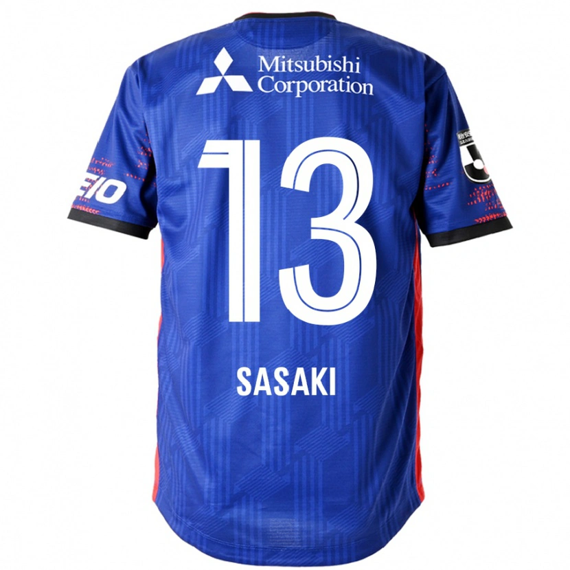 Danxen Kinder Shoei Sasaki #13 Königsblau Weiß Heimtrikot Trikot 2025/26 T-Shirt