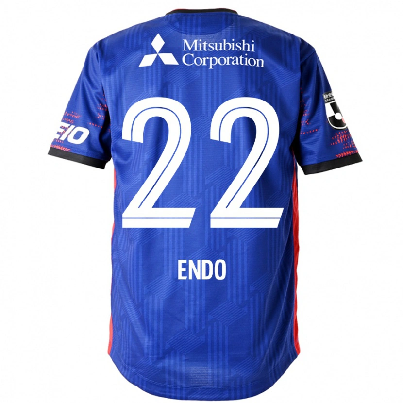 Danxen Kinder Keita Endo #22 Königsblau Weiß Heimtrikot Trikot 2025/26 T-Shirt