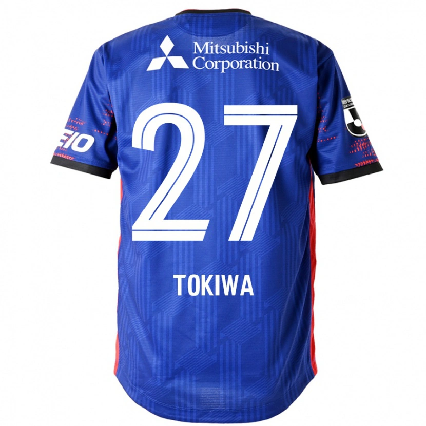 Danxen Kinder Kyota Tokiwa #27 Königsblau Weiß Heimtrikot Trikot 2025/26 T-Shirt