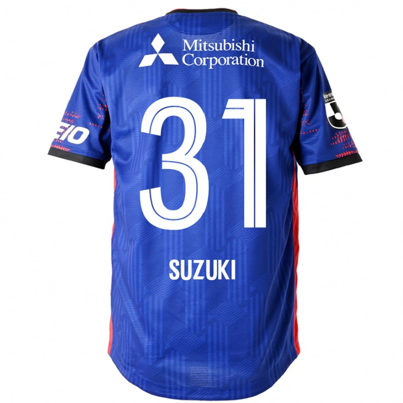 Danxen Kinder Kaede Suzuki #31 Königsblau Weiß Heimtrikot Trikot 2025/26 T-Shirt