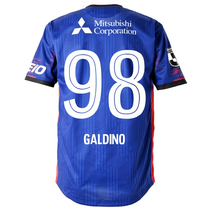 Danxen Kinder Everton Galdino #98 Königsblau Weiß Heimtrikot Trikot 2025/26 T-Shirt