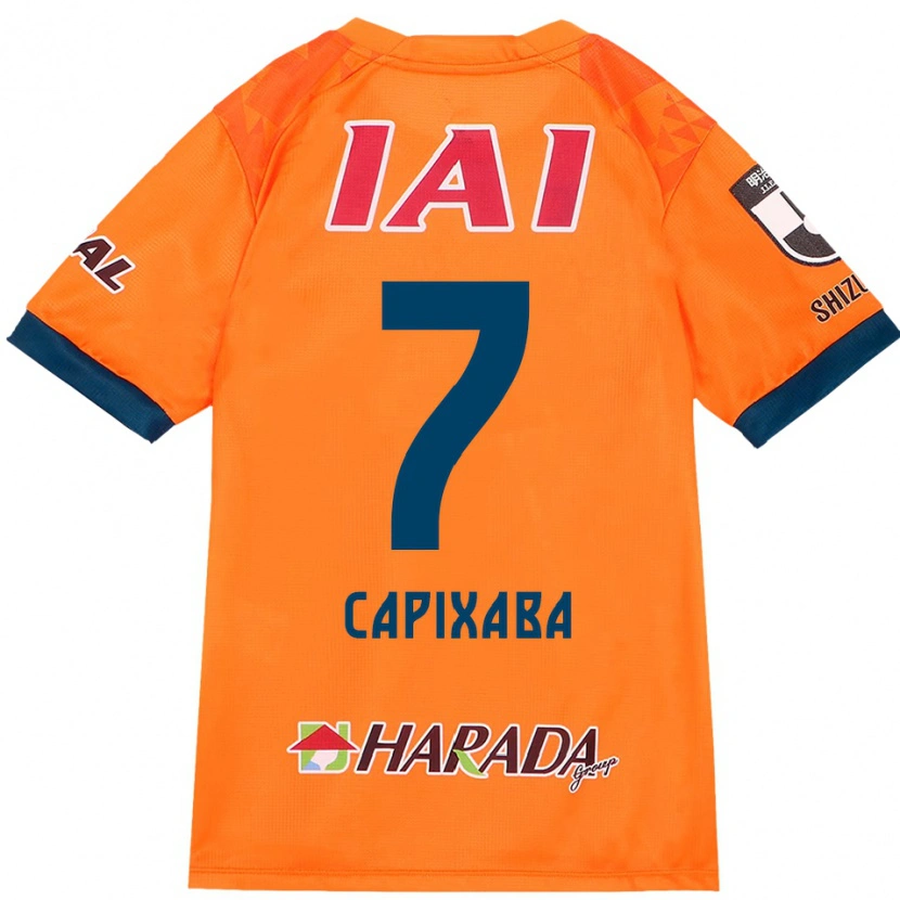 Danxen Kinder Capixaba #7 Orange Rot Heimtrikot Trikot 2025/26 T-Shirt