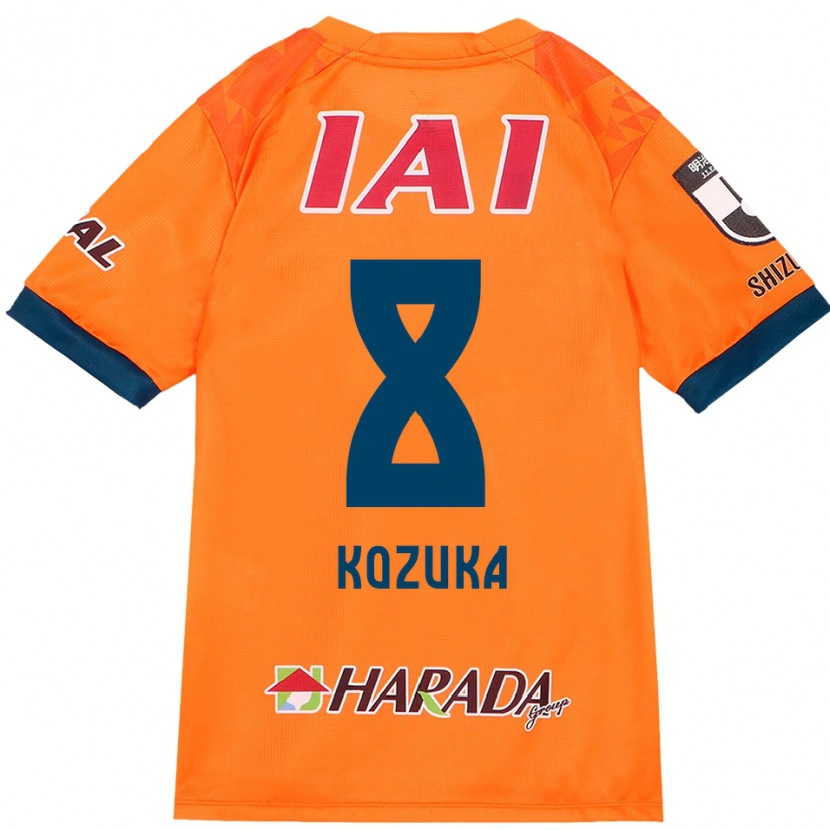 Danxen Kinder Kazuki Kozuka #8 Orange Rot Heimtrikot Trikot 2025/26 T-Shirt