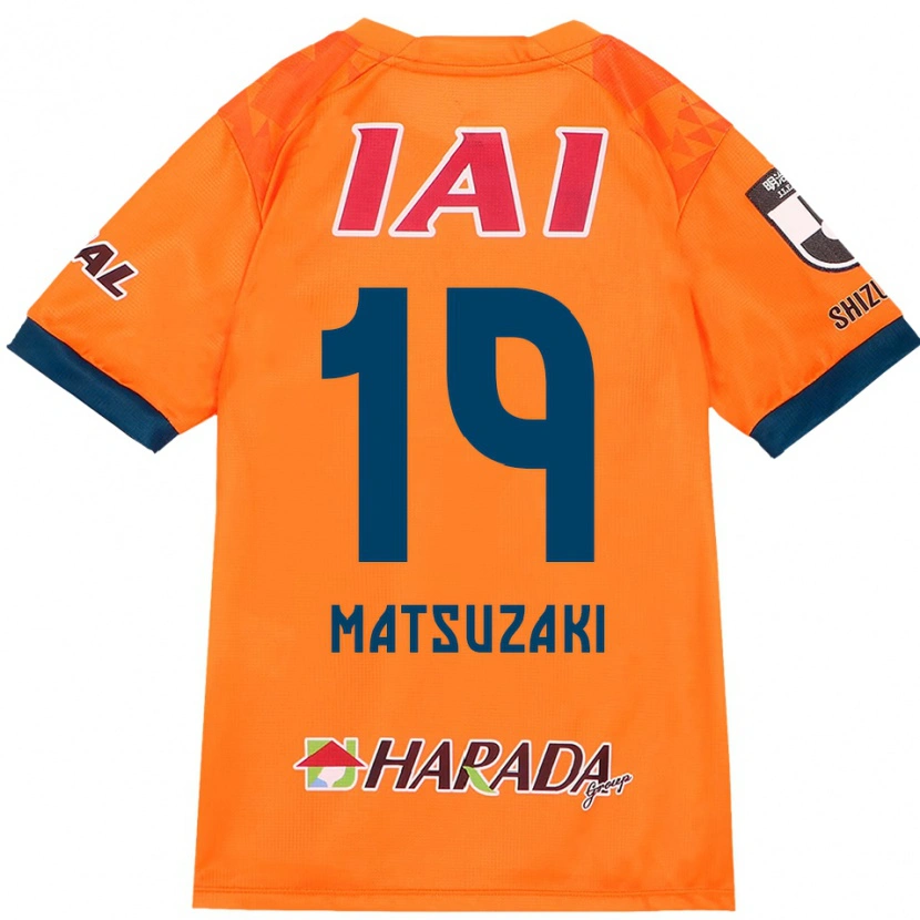 Danxen Kinder Kai Matsuzaki #19 Orange Rot Heimtrikot Trikot 2025/26 T-Shirt