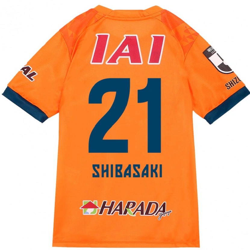 Danxen Kinder Kaito Shibasaki #21 Orange Rot Heimtrikot Trikot 2025/26 T-Shirt