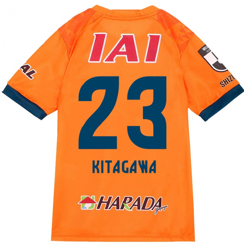 Danxen Kinder Koya Kitagawa #23 Orange Rot Heimtrikot Trikot 2025/26 T-Shirt