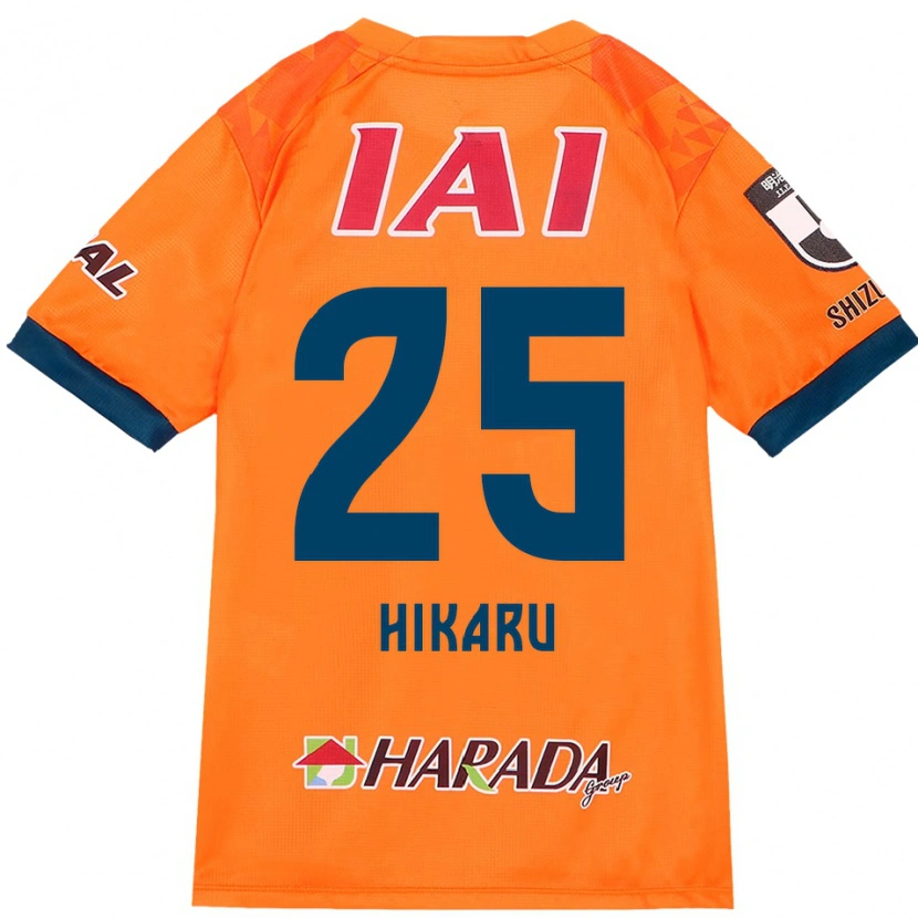 Danxen Kinder Hikaru Naruoka #25 Orange Rot Heimtrikot Trikot 2025/26 T-Shirt