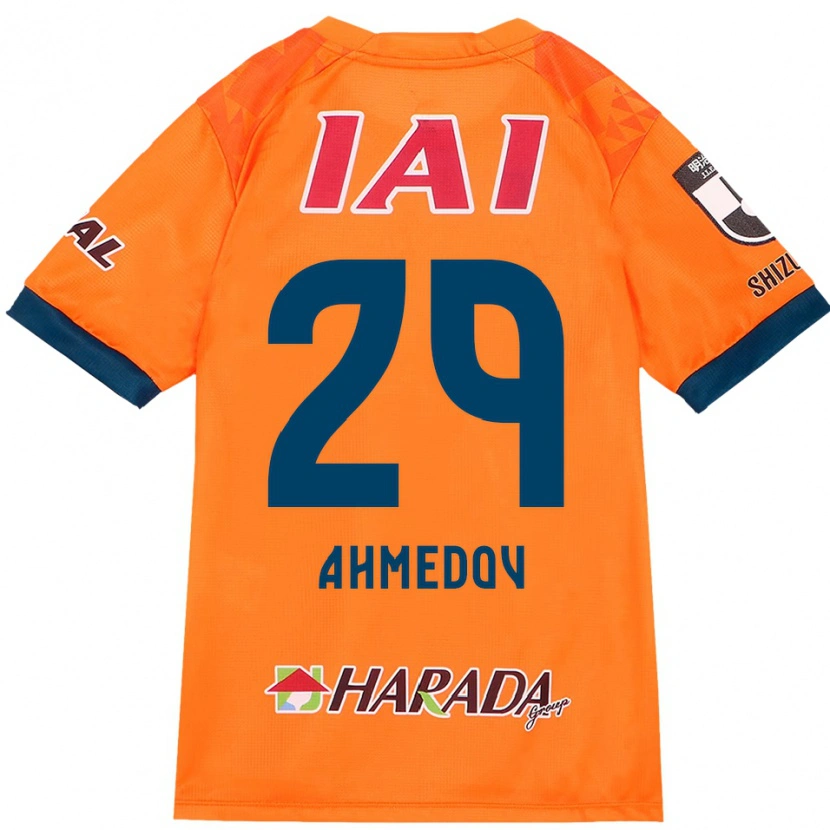 Danxen Kinder Ahmed Ahmedov #29 Orange Rot Heimtrikot Trikot 2025/26 T-Shirt