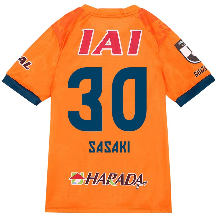 Danxen Kinder Tomotaro Sasaki #30 Orange Rot Heimtrikot Trikot 2025/26 T-Shirt
