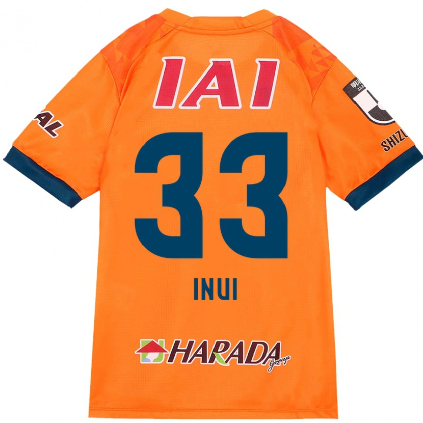 Danxen Kinder Takashi Inui #33 Orange Rot Heimtrikot Trikot 2025/26 T-Shirt