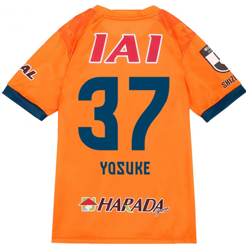 Danxen Kinder Yosuke Morishige #37 Orange Rot Heimtrikot Trikot 2025/26 T-Shirt