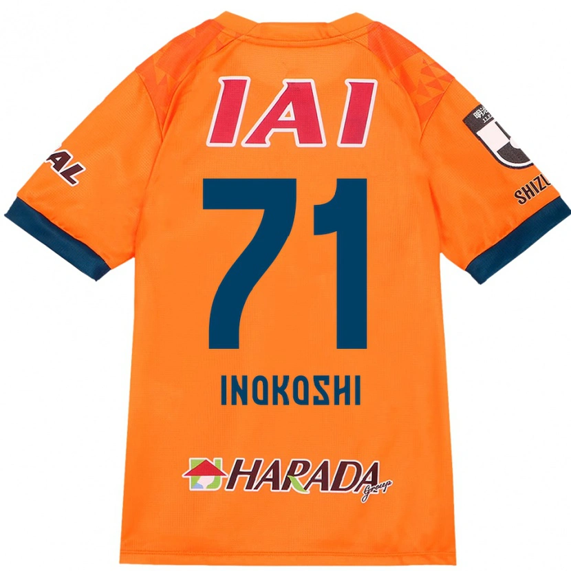 Danxen Kinder Yui Inokoshi #71 Orange Rot Heimtrikot Trikot 2025/26 T-Shirt