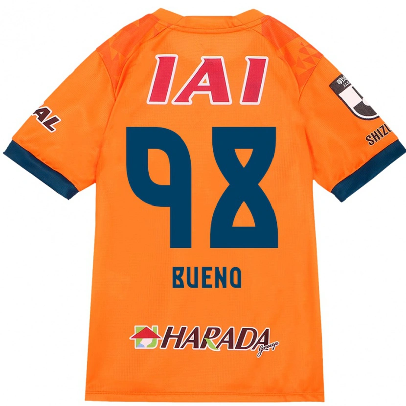 Danxen Kinder Matheus Bueno #98 Orange Rot Heimtrikot Trikot 2025/26 T-Shirt