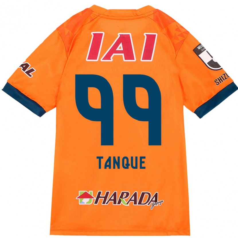 Danxen Kinder Douglas Tanque #99 Orange Rot Heimtrikot Trikot 2025/26 T-Shirt