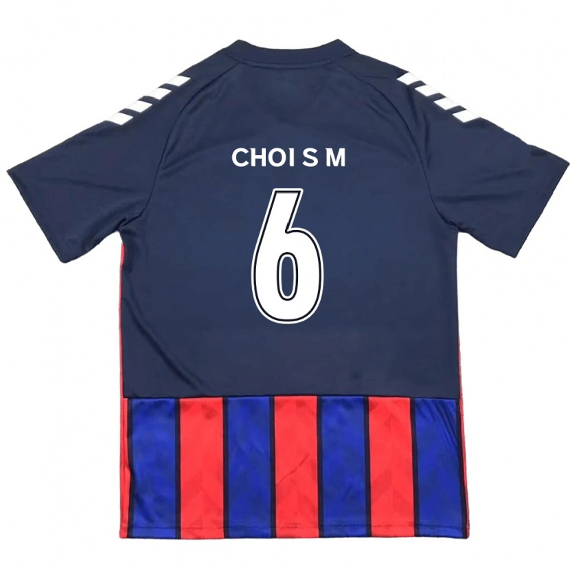 Danxen Kinder Choi So-Mi #6 Königsblau Rot Heimtrikot Trikot 2025/26 T-Shirt