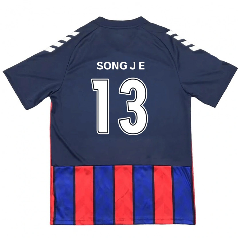 Danxen Kinder Song Jae-Eun #13 Königsblau Rot Heimtrikot Trikot 2025/26 T-Shirt