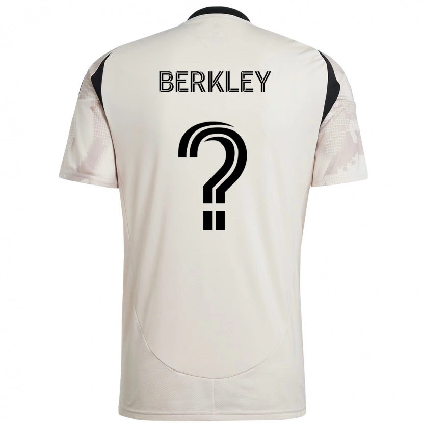 Danxen Kinder Copeland Berkley #0 Beige Schwarz Auswärtstrikot Trikot 2025/26 T-Shirt