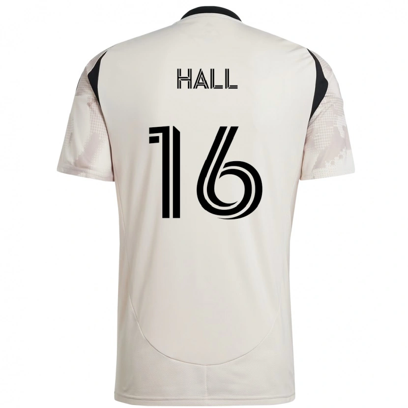 Danxen Kinder Julian Hall #16 Beige Schwarz Auswärtstrikot Trikot 2025/26 T-Shirt