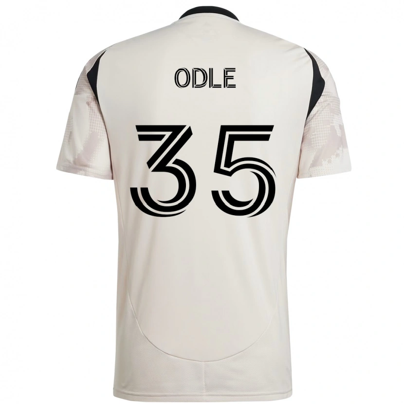 Danxen Kinder Dallas Odle #35 Beige Schwarz Auswärtstrikot Trikot 2025/26 T-Shirt