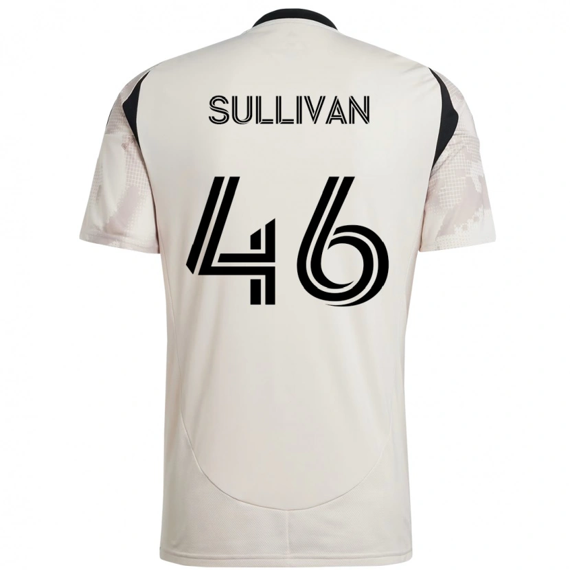 Danxen Kinder Dylan Sullivan #46 Beige Schwarz Auswärtstrikot Trikot 2025/26 T-Shirt