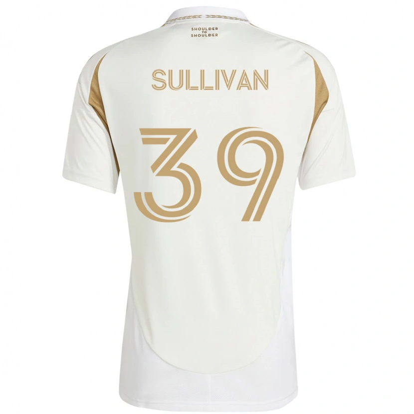 Danxen Kinder Nicklaus Sullivan #39 Weiß Braun Auswärtstrikot Trikot 2025/26 T-Shirt