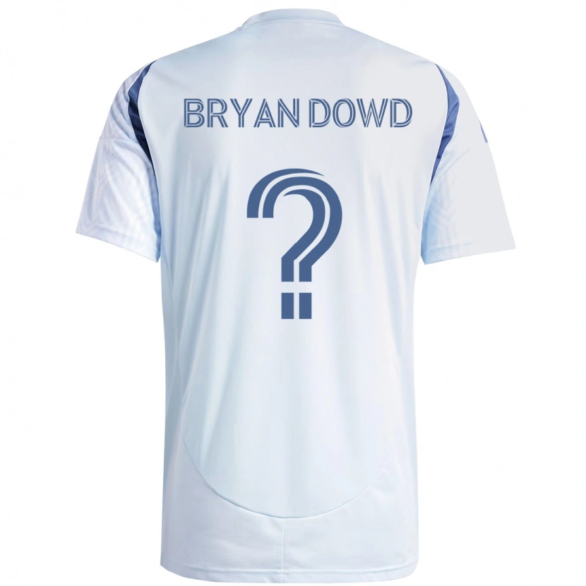 Danxen Kinder Bryan Dowd #0 Hellhimmelblau Blau Auswärtstrikot Trikot 2025/26 T-Shirt