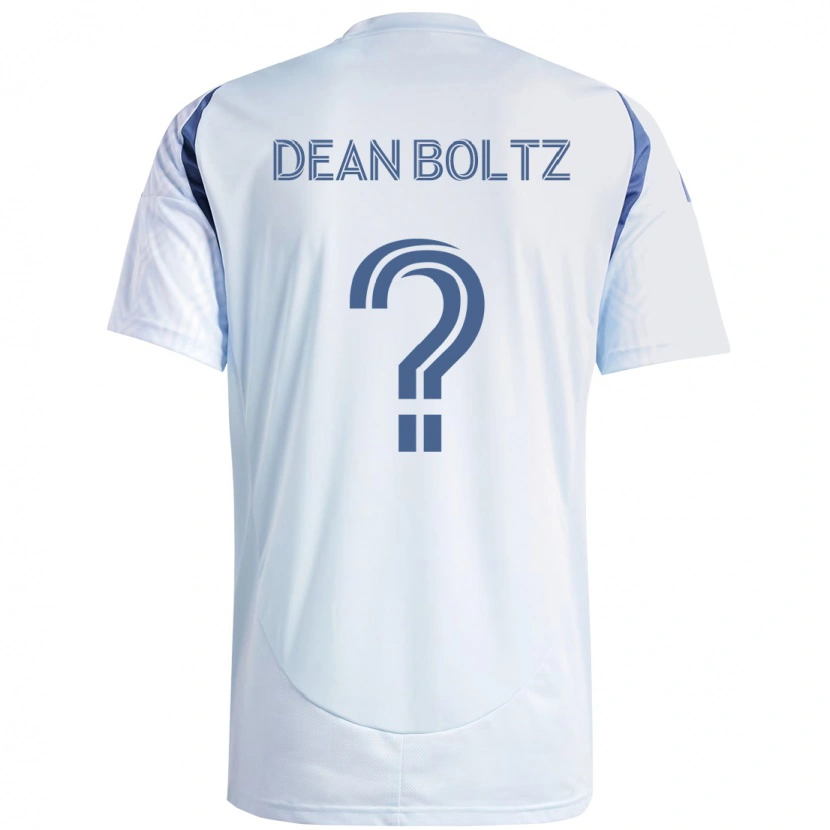 Danxen Kinder Dean Boltz #0 Hellhimmelblau Blau Auswärtstrikot Trikot 2025/26 T-Shirt