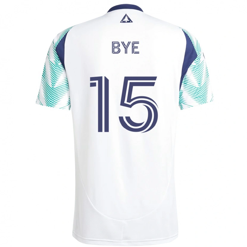 Danxen Kinder Brandon Bye #15 Weiß Blau Auswärtstrikot Trikot 2025/26 T-Shirt