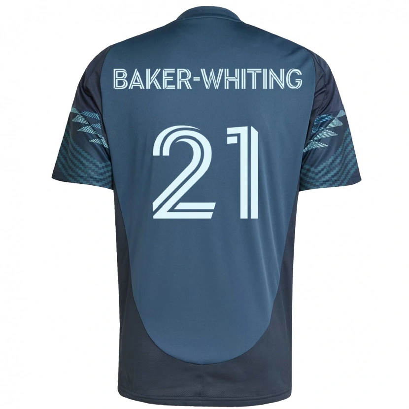 Danxen Kinder Reed Baker-Whiting #21 Hellblau Auswärtstrikot Trikot 2025/26 T-Shirt