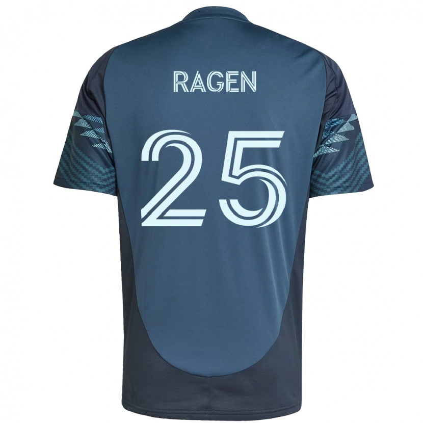Danxen Kinder Jackson Ragen #25 Hellblau Auswärtstrikot Trikot 2025/26 T-Shirt