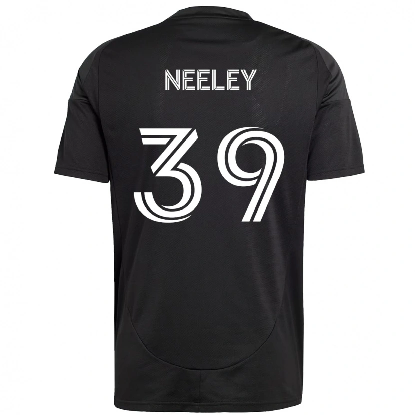 Danxen Kinder Jack Neeley #39 Schwarz Weiß Auswärtstrikot Trikot 2025/26 T-Shirt