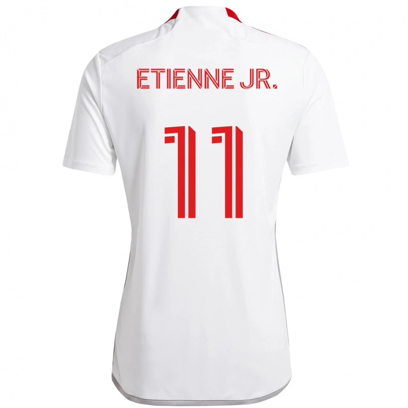 Danxen Kinder Derrick Etienne Jr. #11 Weiß Rot Auswärtstrikot Trikot 2025/26 T-Shirt