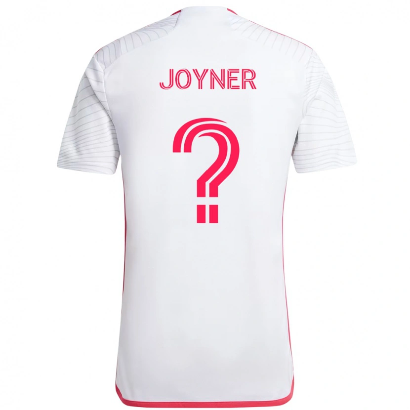 Danxen Kinder Mykhi Joyner #0 Weiß Magenta Auswärtstrikot Trikot 2025/26 T-Shirt