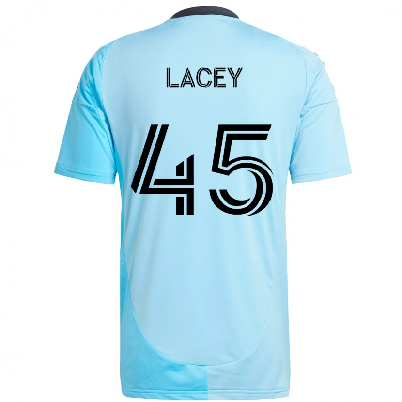 Danxen Kinder Kameron Lacey #45 Himmelblau Auswärtstrikot Trikot 2025/26 T-Shirt
