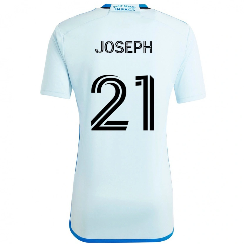 Danxen Kinder Sebastien Udell Joseph #21 Himmelblau Dunkelblau Auswärtstrikot Trikot 2025/26 T-Shirt