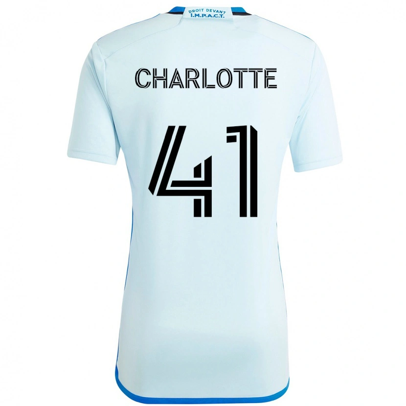 Danxen Kinder Baptista Charlotte #41 Himmelblau Dunkelblau Auswärtstrikot Trikot 2025/26 T-Shirt