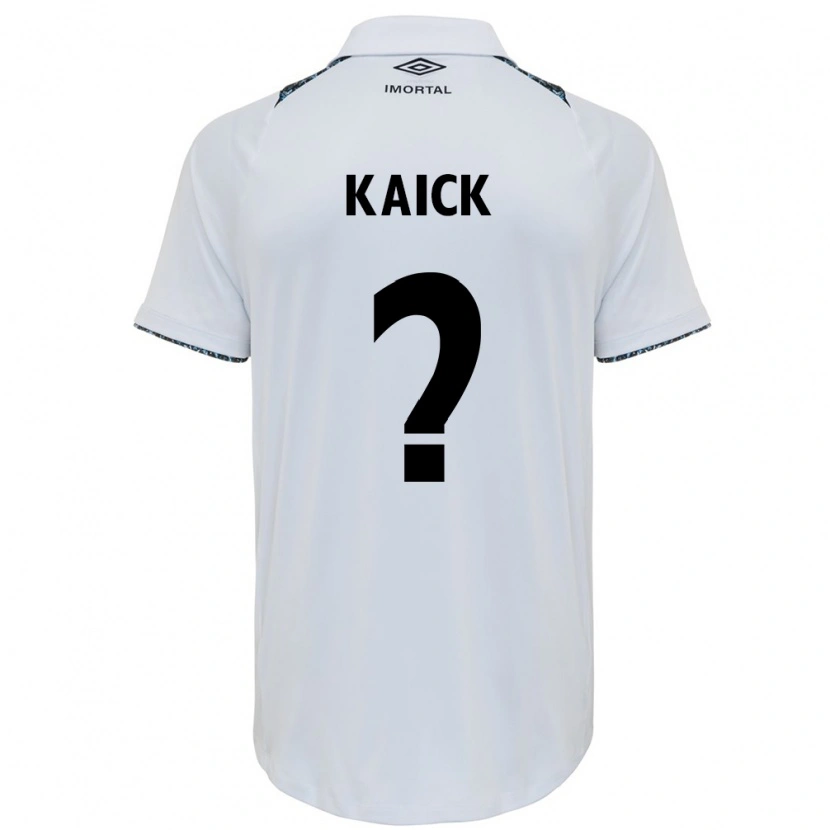 Danxen Kinder Kaick #0 Weiß Blau Auswärtstrikot Trikot 2025/26 T-Shirt