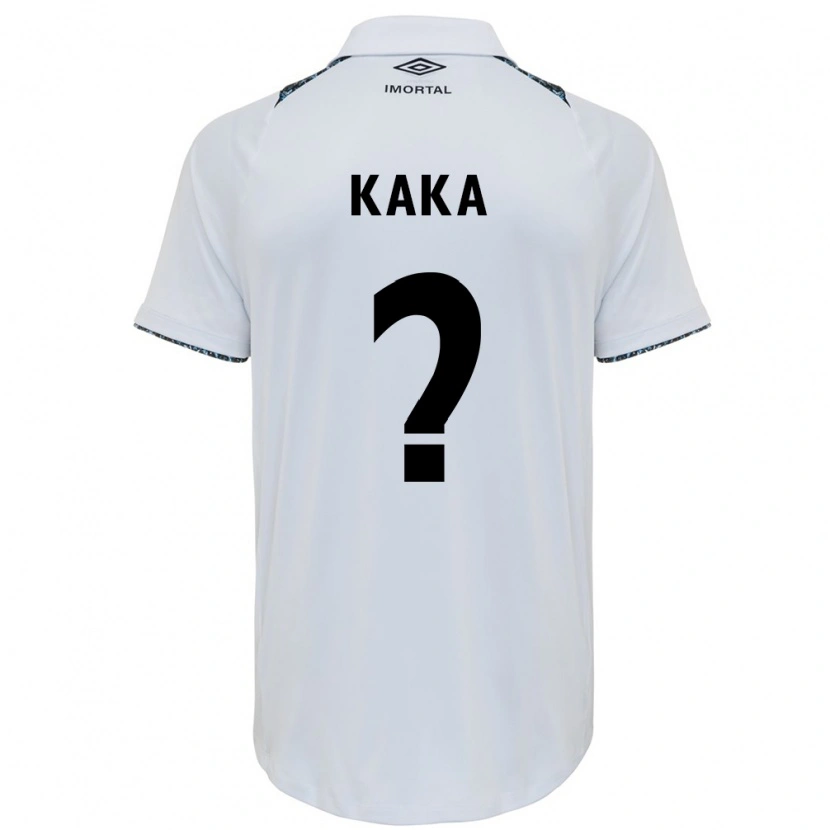 Danxen Kinder Kaká #0 Weiß Blau Auswärtstrikot Trikot 2025/26 T-Shirt