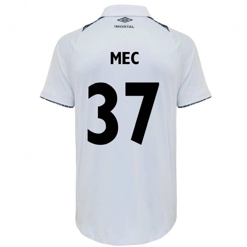 Danxen Kinder Gabriel Mec #37 Weiß Blau Auswärtstrikot Trikot 2025/26 T-Shirt