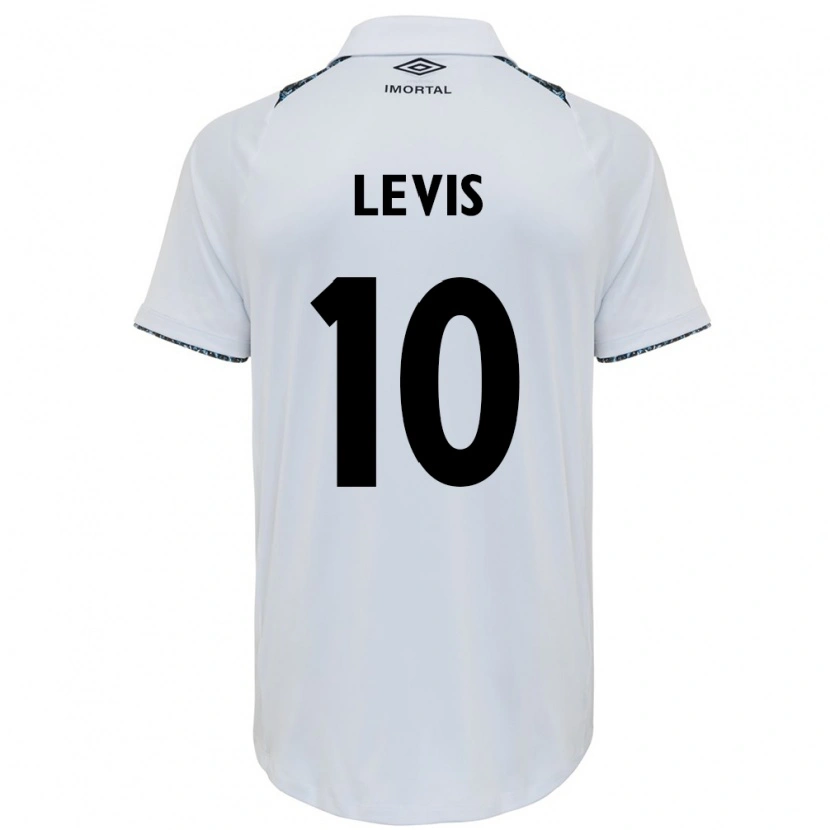 Danxen Kinder Rafa Levis #10 Weiß Blau Auswärtstrikot Trikot 2025/26 T-Shirt