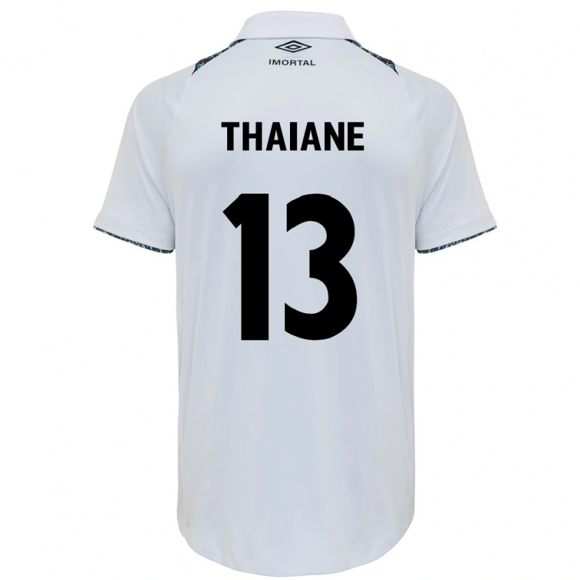 Danxen Kinder Thaiane #13 Weiß Blau Auswärtstrikot Trikot 2025/26 T-Shirt