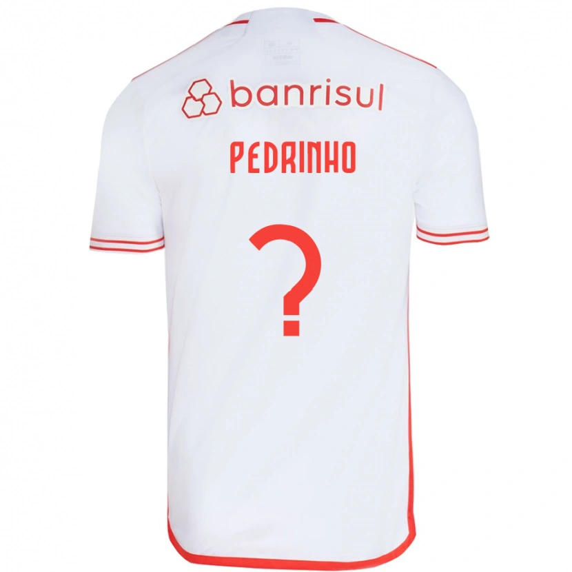 Danxen Kinder Pedrinho #0 Weiß Rot Auswärtstrikot Trikot 2025/26 T-Shirt